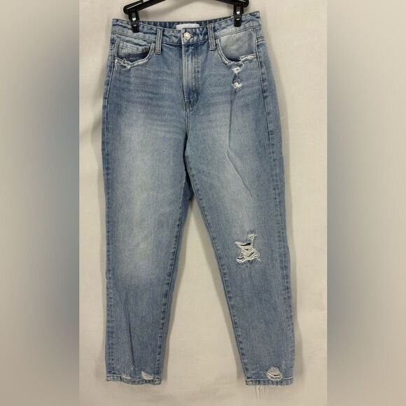 VERVET BY FLYING MONKEY Light Blue Ankle Jeans - Picture 1 of 11